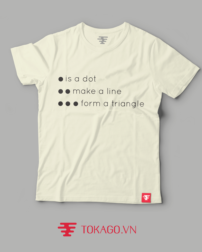 Dot to Dot - Triangle shirt