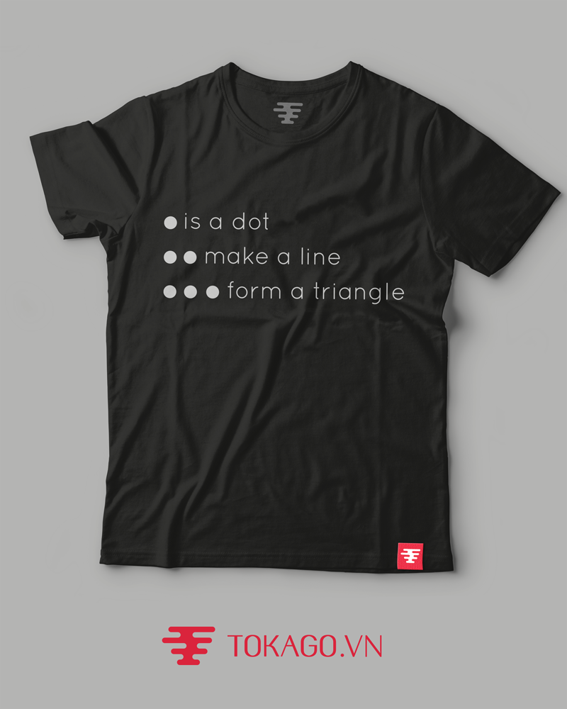 Dot to Dot - Triangle shirt