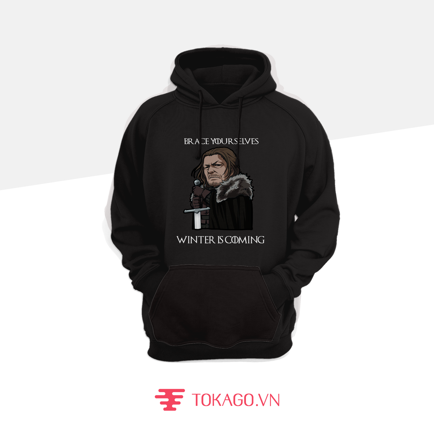 Hoodie Ned Stak - Winter Is Coming