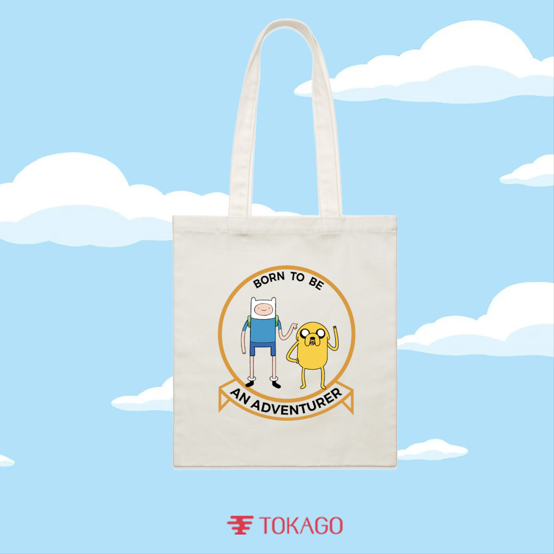 Tote Born To Be Adventurer