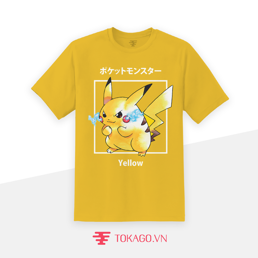 Áo Pokémon Yellow - Pikachu