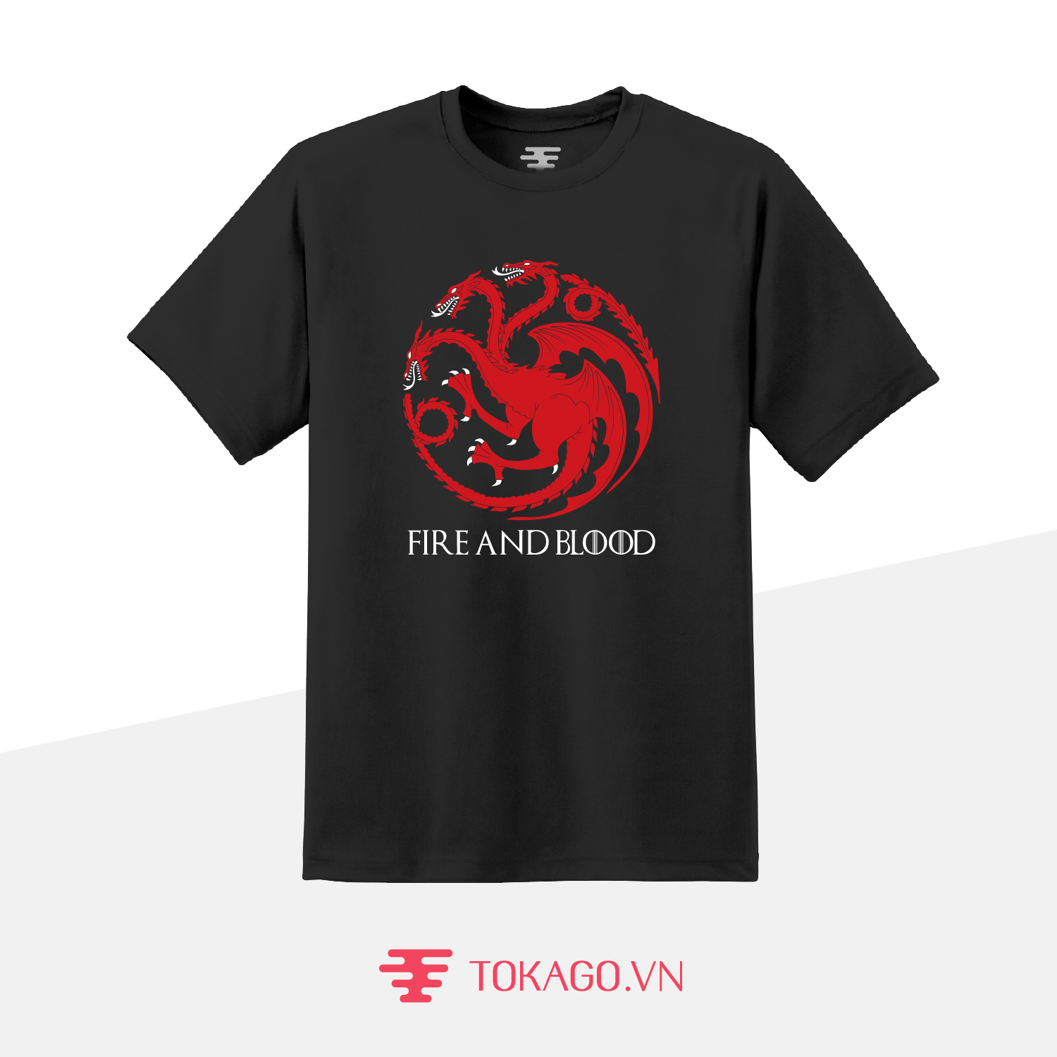 Áo Gia Tộc Game of Thrones (Targaryen House T-Shirt)