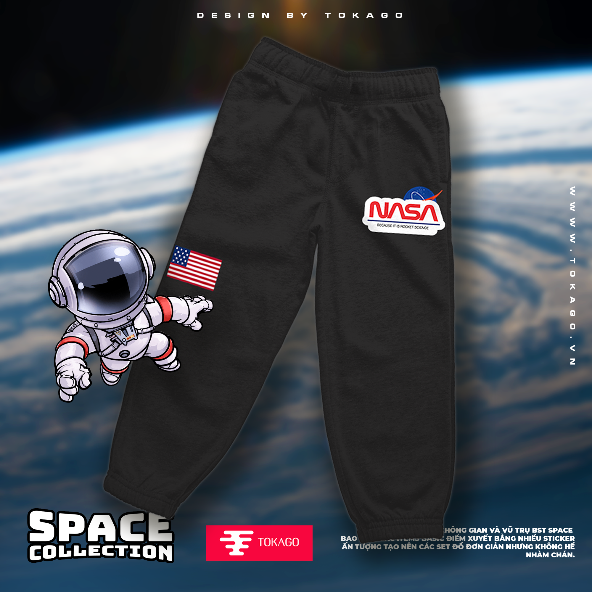 Quần Sweatpants Space Ver 2