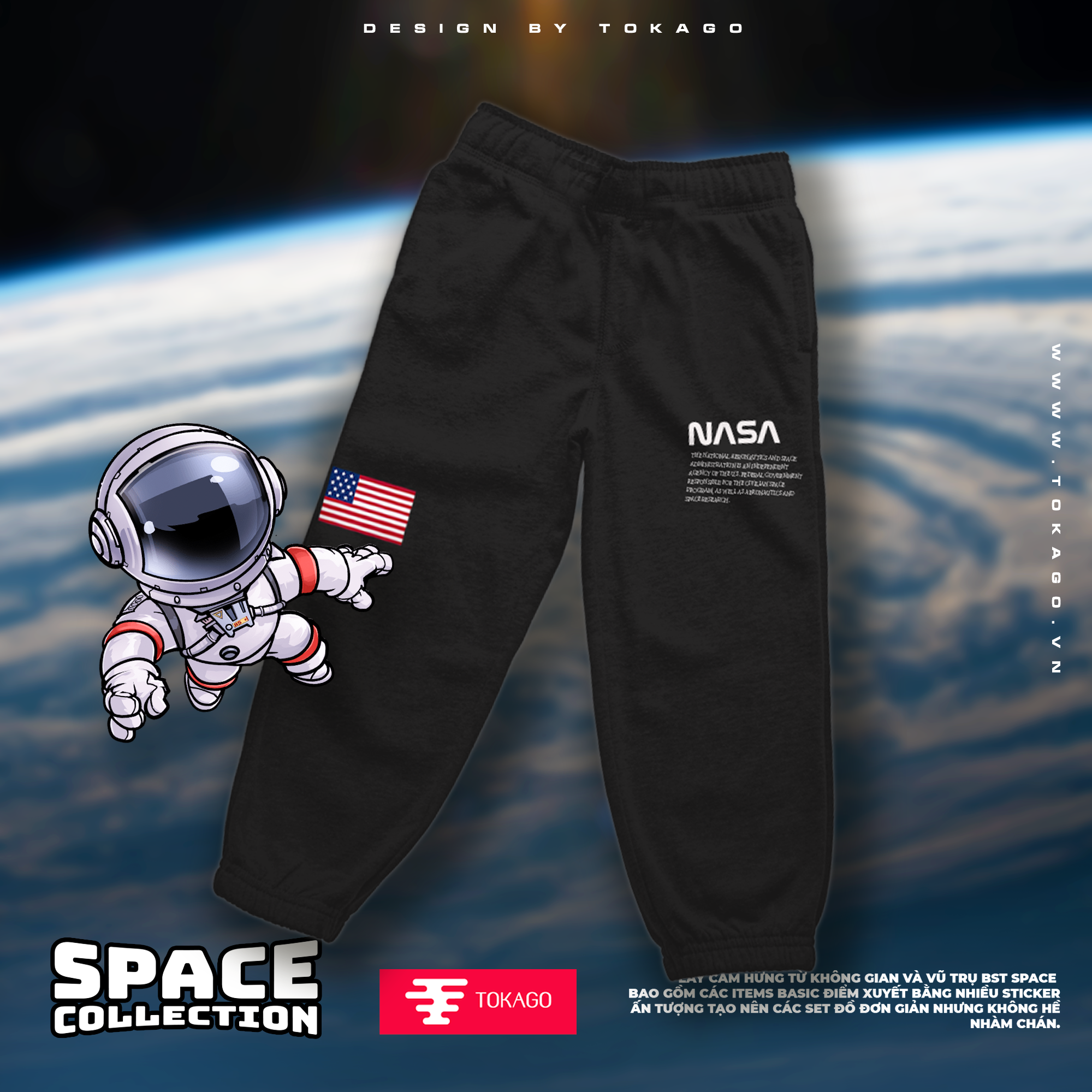 Quần Sweatpants Space Ver 1 