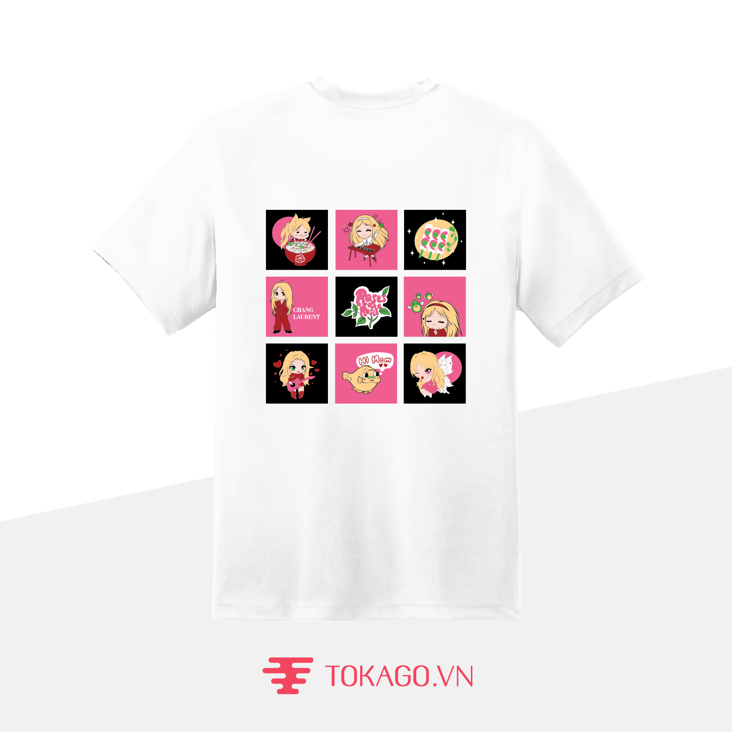 RoseGoldVN - T-shirt Rosé Park