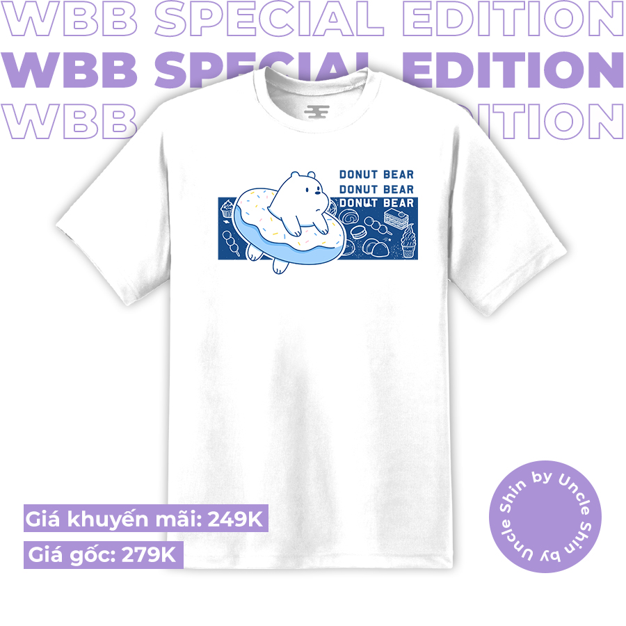 Áo WBB Special _Blue Donut Bear