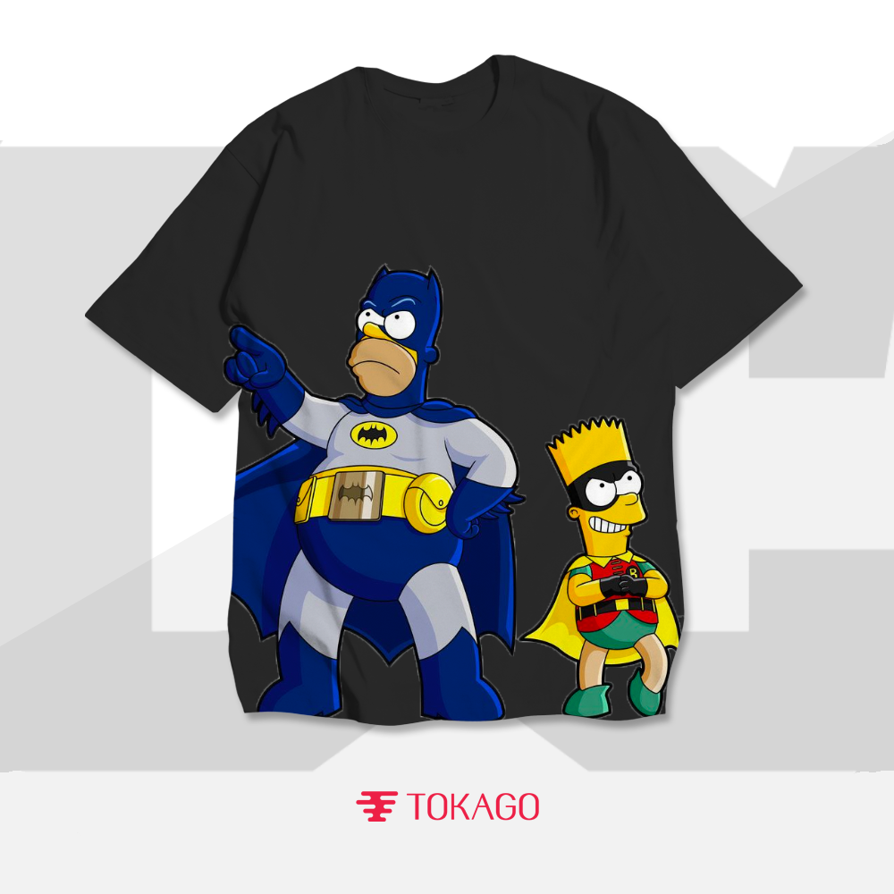 Simpson Batman & Robin Oversized